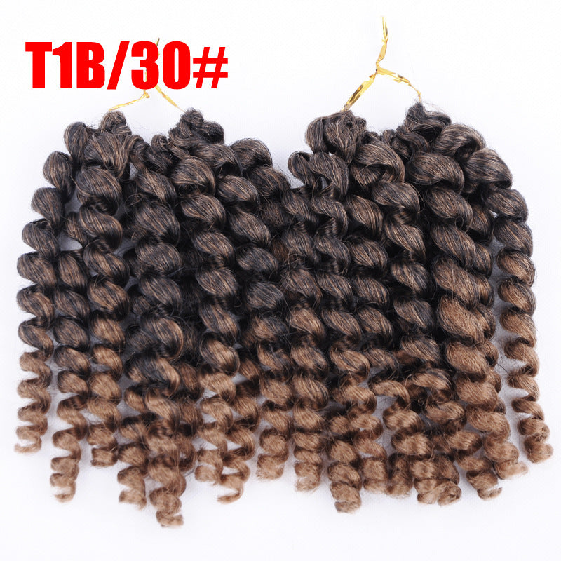 Lady's curly Hair Braid