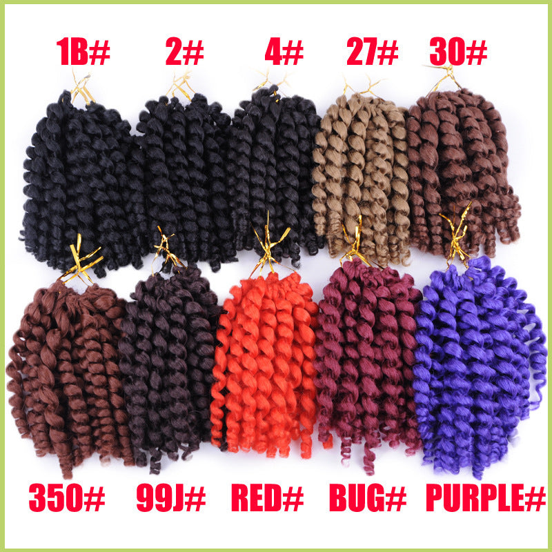 Lady's curly Hair Braid