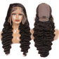 Human  Lace Frontal Wigs 13x4 Headgear