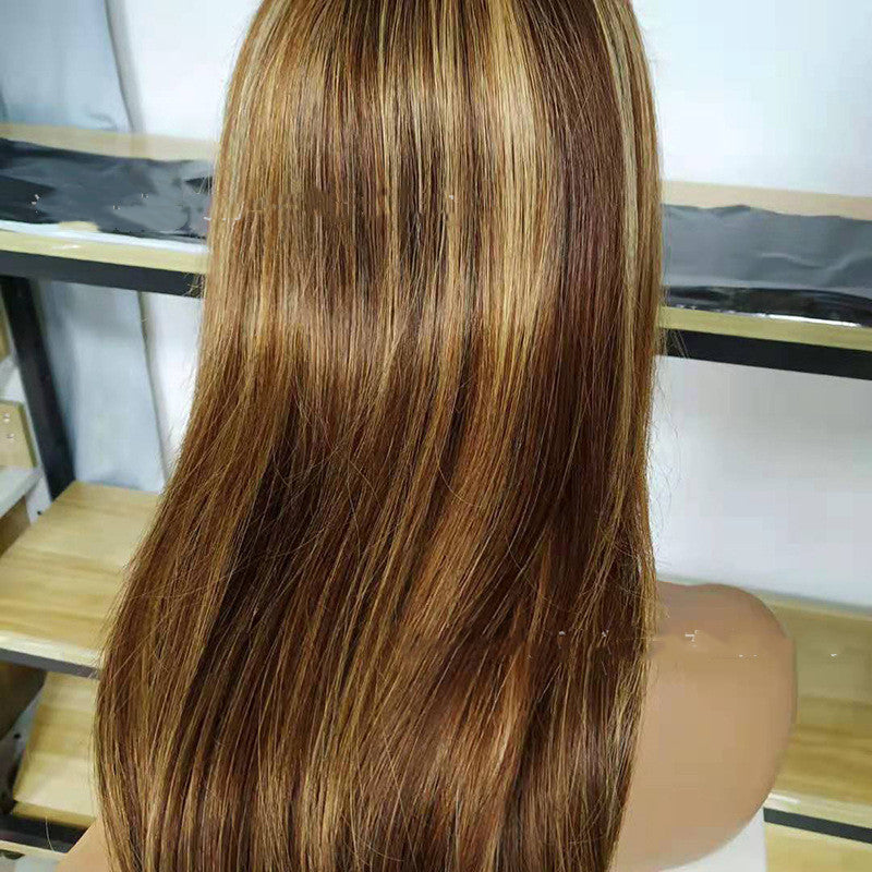 Brazilian Real Hair  4X4 Straight Lace Front Wig