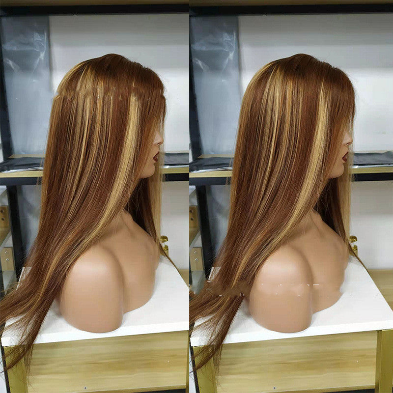 Brazilian Real Hair  4X4 Straight Lace Front Wig