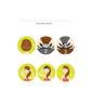 Front Lace Chemical  Curly Hair  Wig Headgear