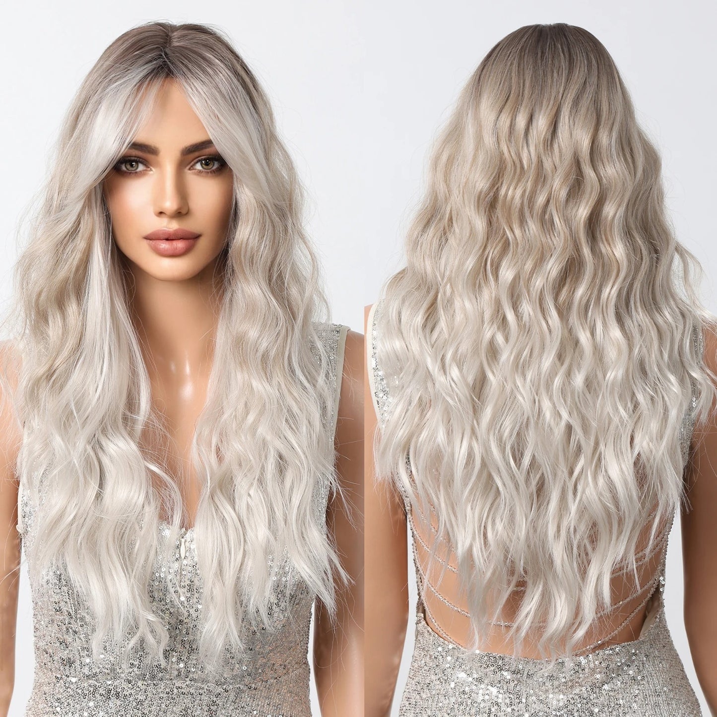 Long Curly Full-head Wig