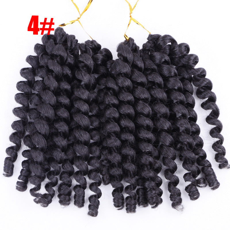 Lady's curly Hair Braid
