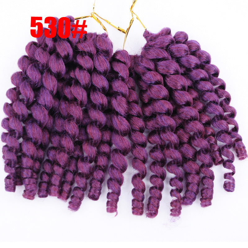 Lady's curly Hair Braid