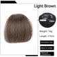 Forehead  Straight Bangs Wig Set