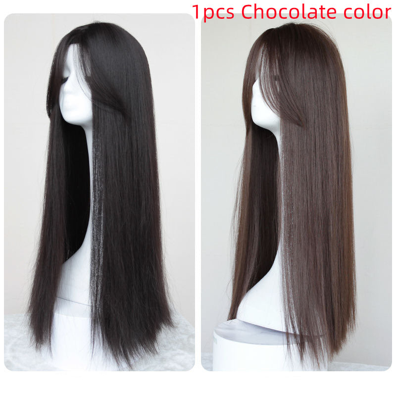 Long Hair Natural Full-head Wig