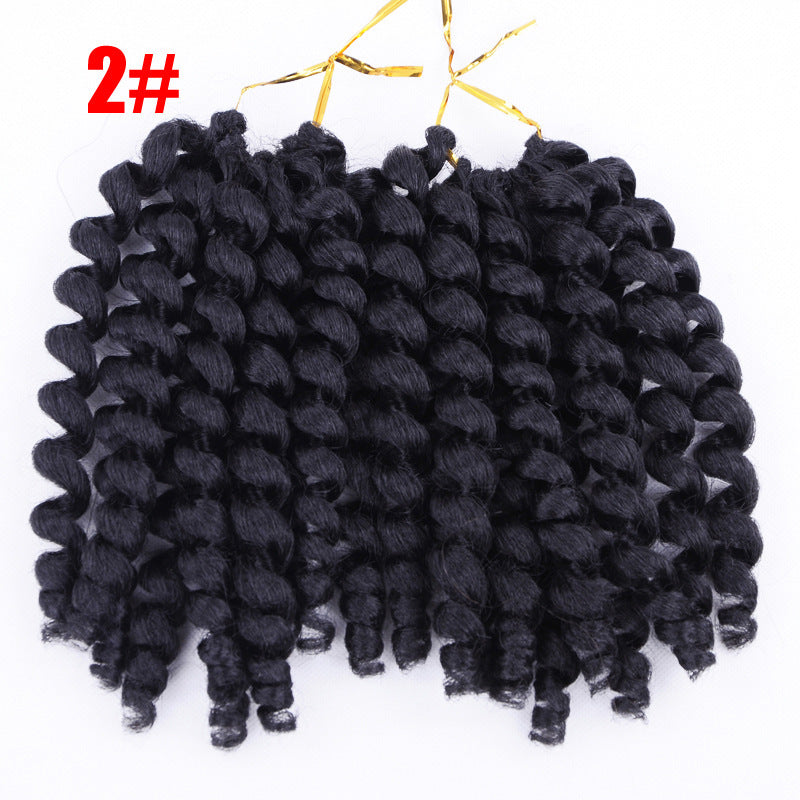 Lady's curly Hair Braid