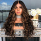 Long brown wigs