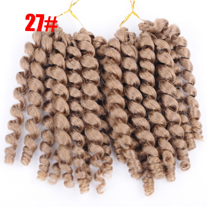 Lady's curly Hair Braid