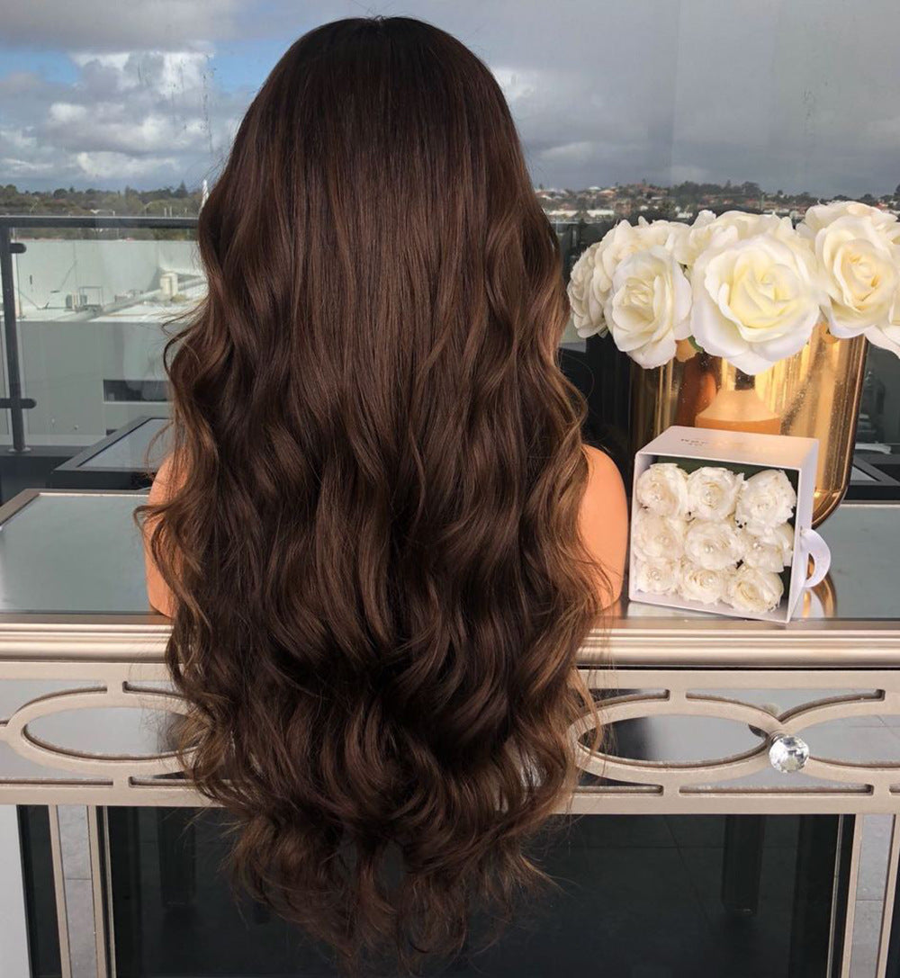 Long brown wigs