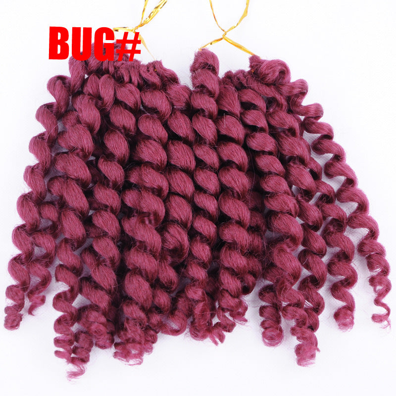 Lady's curly Hair Braid