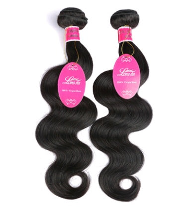 Natural hair extension, Brazilian body wave hair wig