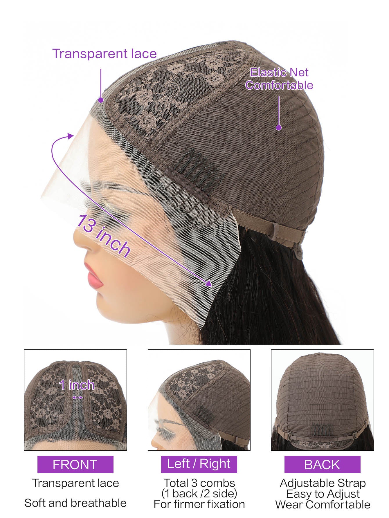 Front Lace Human Hair Wig