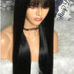 Bangs  Human  Full Mechanism Headgear Fringe Wig