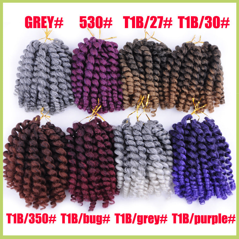 Lady's curly Hair Braid