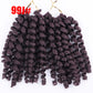 Lady's curly Hair Braid