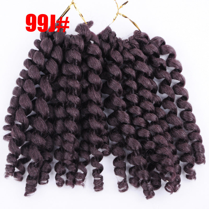 Lady's curly Hair Braid