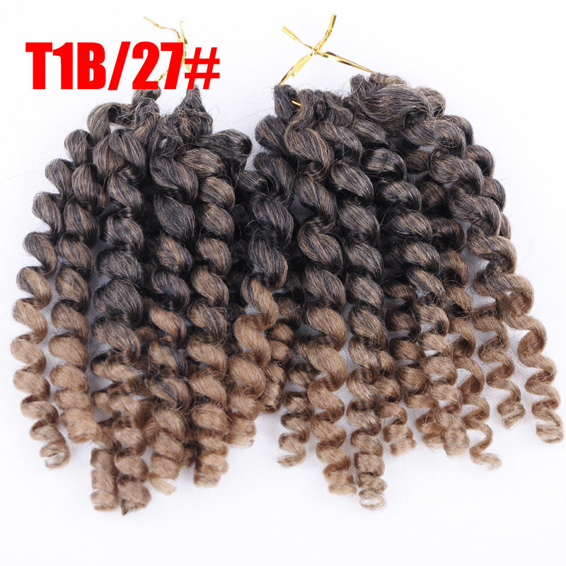 Lady's curly Hair Braid