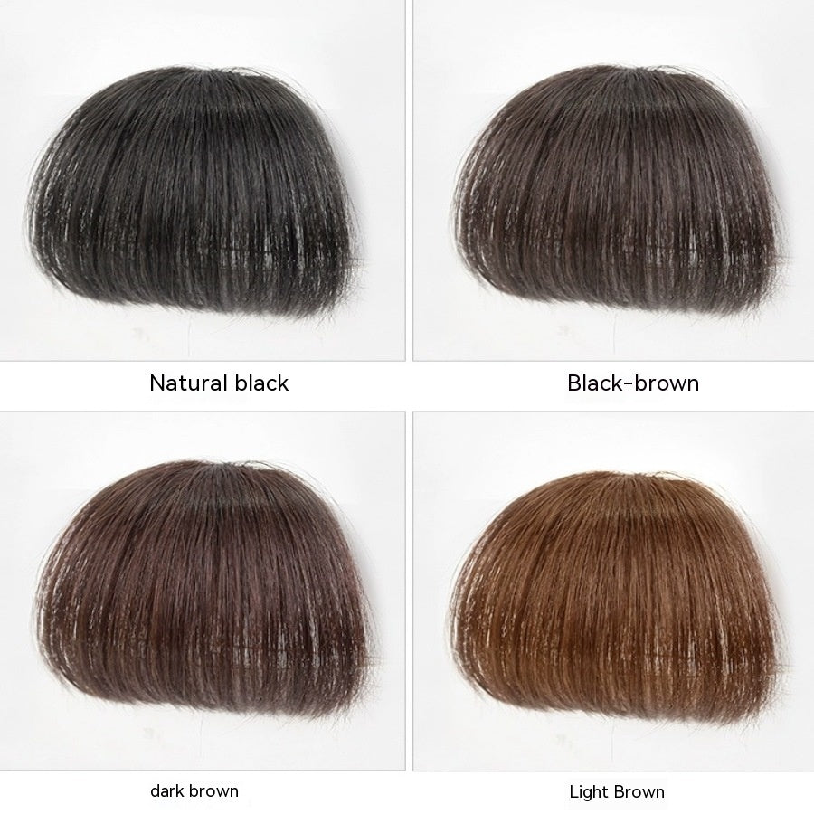 Forehead  Straight Bangs Wig Set