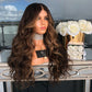 Long brown wigs