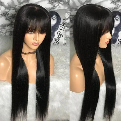 Bangs  Human  Full Mechanism Headgear Fringe Wig
