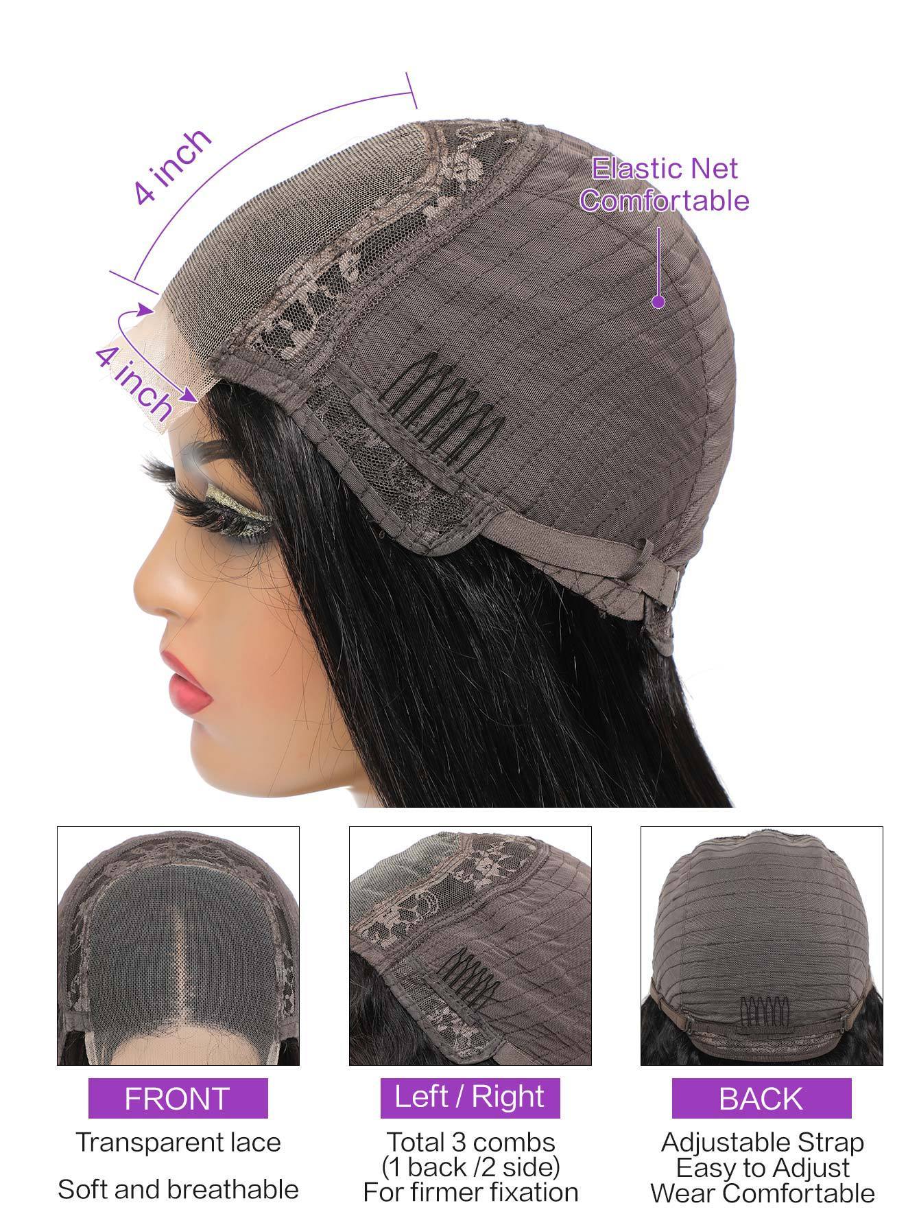 Front Lace Human Hair Wig