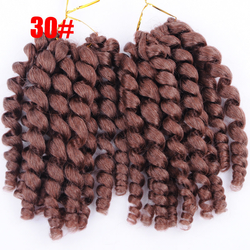 Lady's curly Hair Braid