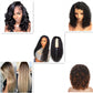 Front Lace Chemical  Curly Hair  Wig Headgear