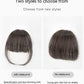 Forehead  Straight Bangs Wig Set