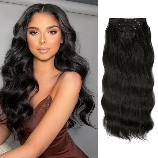 High-temperature Wig Four-piece Set