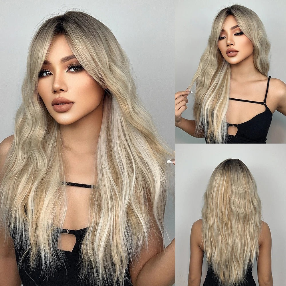 Long Curly Full-head Wig