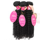 Curly Brazilian Human Hair Bundles Weave