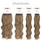 High-temperature Wig Four-piece Set